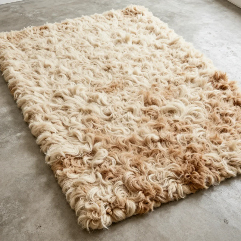 Raw Fleece Rug